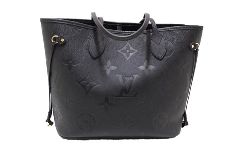 lv neverfull black mm|Lv Neverfull empreinte.